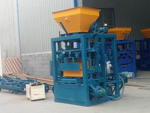 concrete hollow block machine