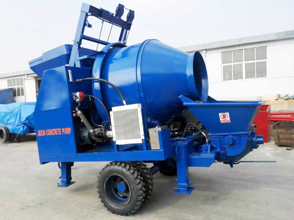 Mobile Concrete Mixer Pump
