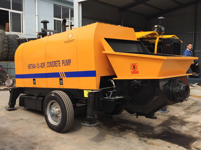 ABT40C diesel powered concrete pump