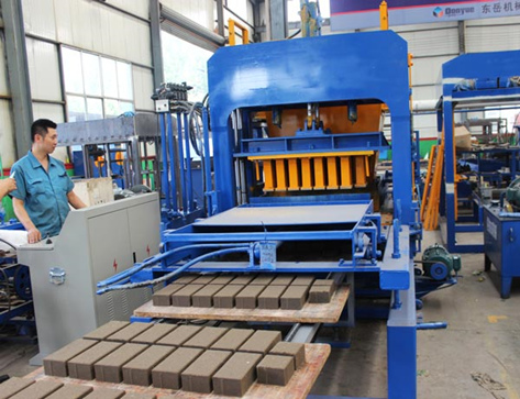 hydraulic brick machine