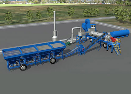 mini mobile asphalt plant