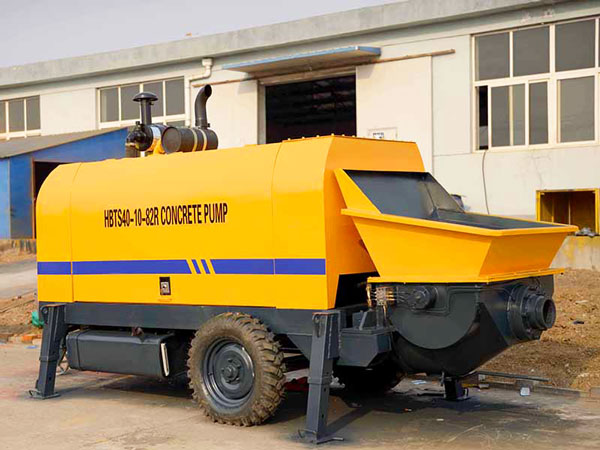 trailer concrete pump