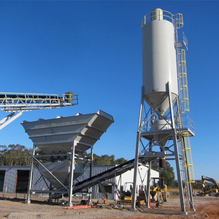Small Type Concrete Batching Plant