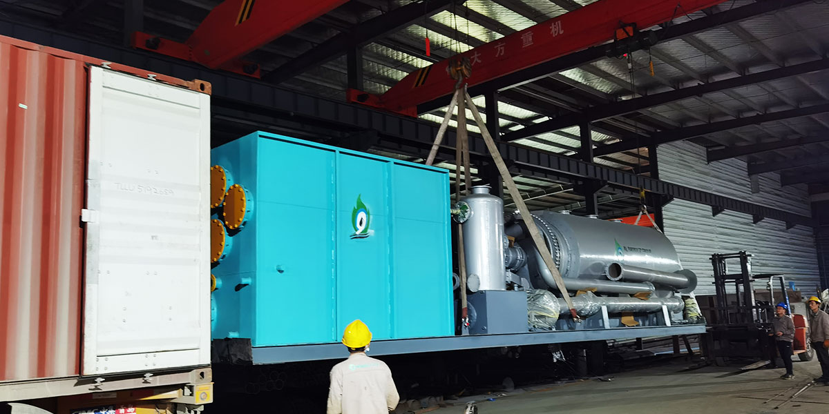 BLJ-3 Pyrolysis Machine Is Shipped to Oman