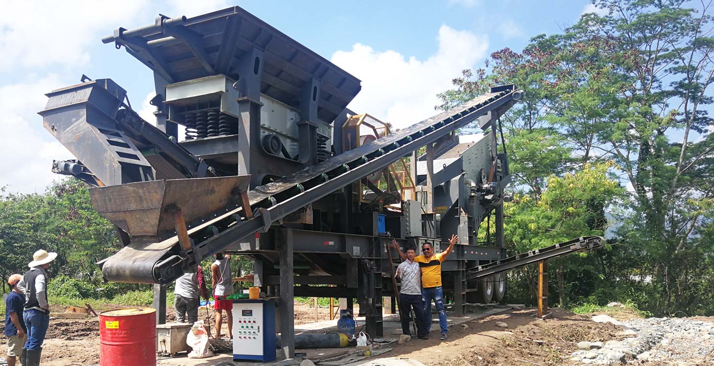 Stone Crushing Plant On-site in The Philippines