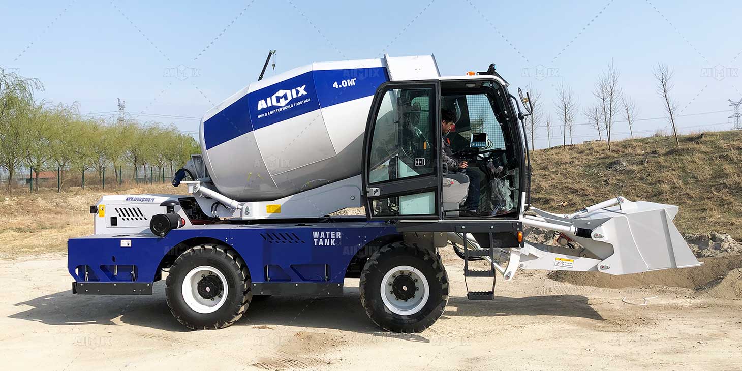 Self loading mixer