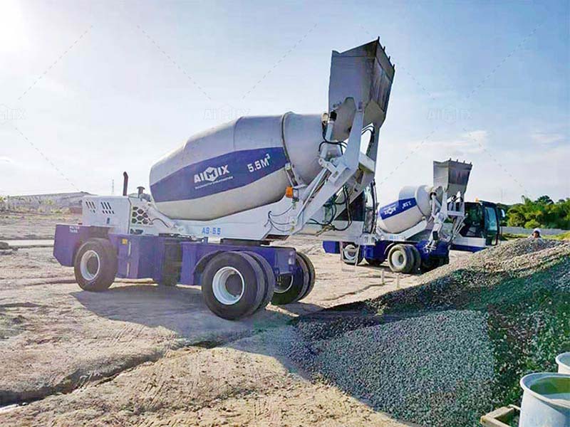 Self Concrete Mixer