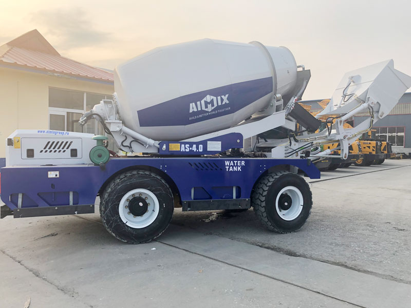 AS4.0-Aimix-self-loading-concrete-mixer-sent-to-Russia