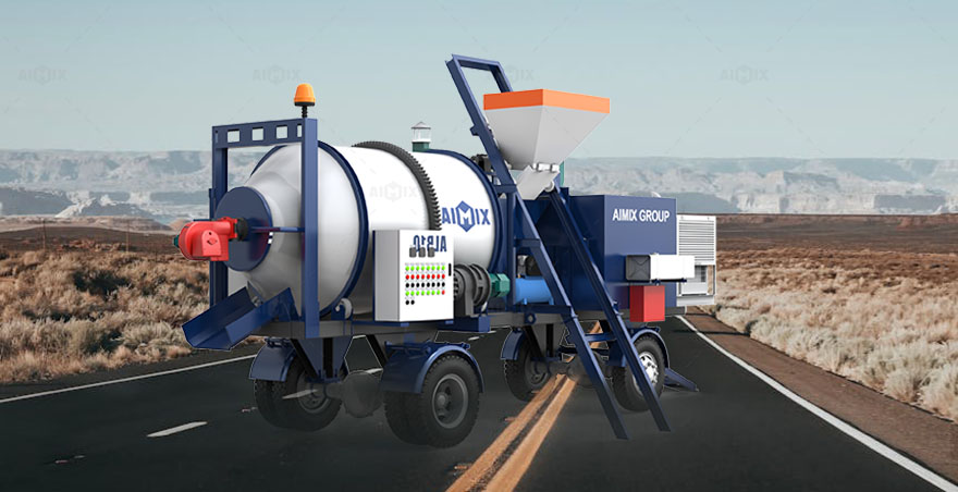 ALB Series portable asphalt mixer machine for sale