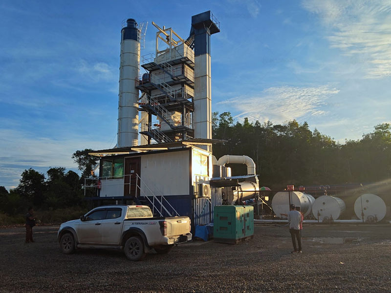 ALQ120 asphalt batching plant small image